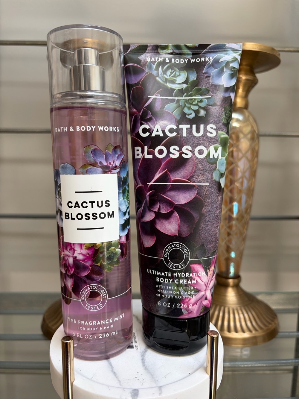 Bath & Body Works Cactus Blossom Mist & Body Cream Rereleased from the Vault NWT